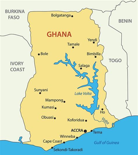major cities in ghana.